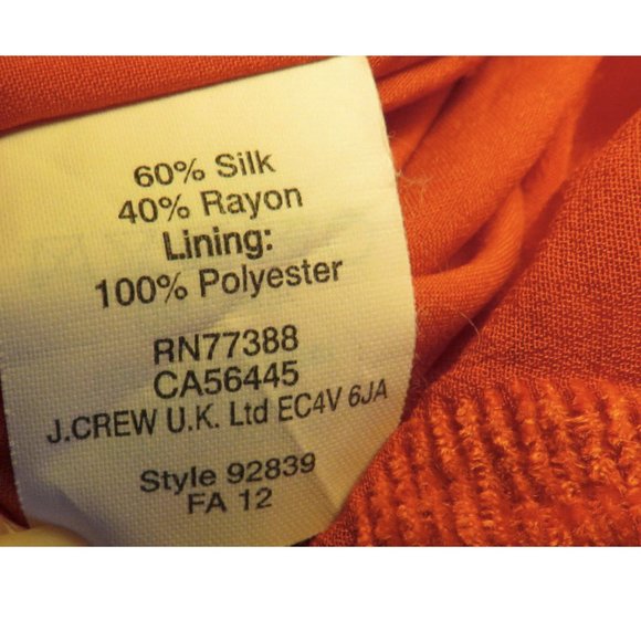 Women's Size Zero Broadway & Broome Red Polka Dot Silk Blend Mini Dress, GUC - Picture 8 of 8